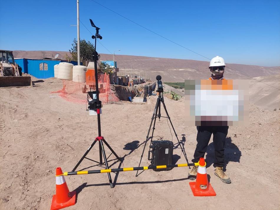 Punto RA-02 con estación meteorológica